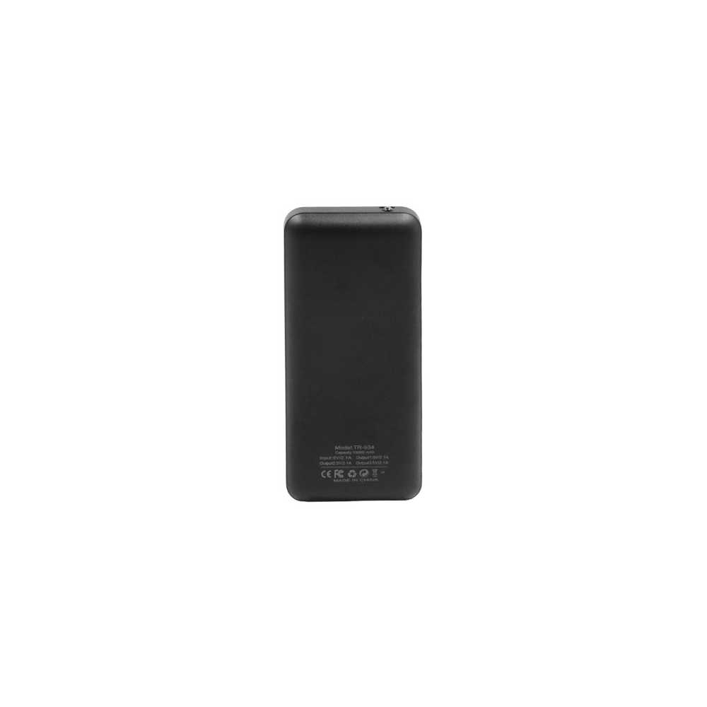 Powerbank 10000mAh με 3 Θύρες USB 2.1A TR-934 Μαύρο