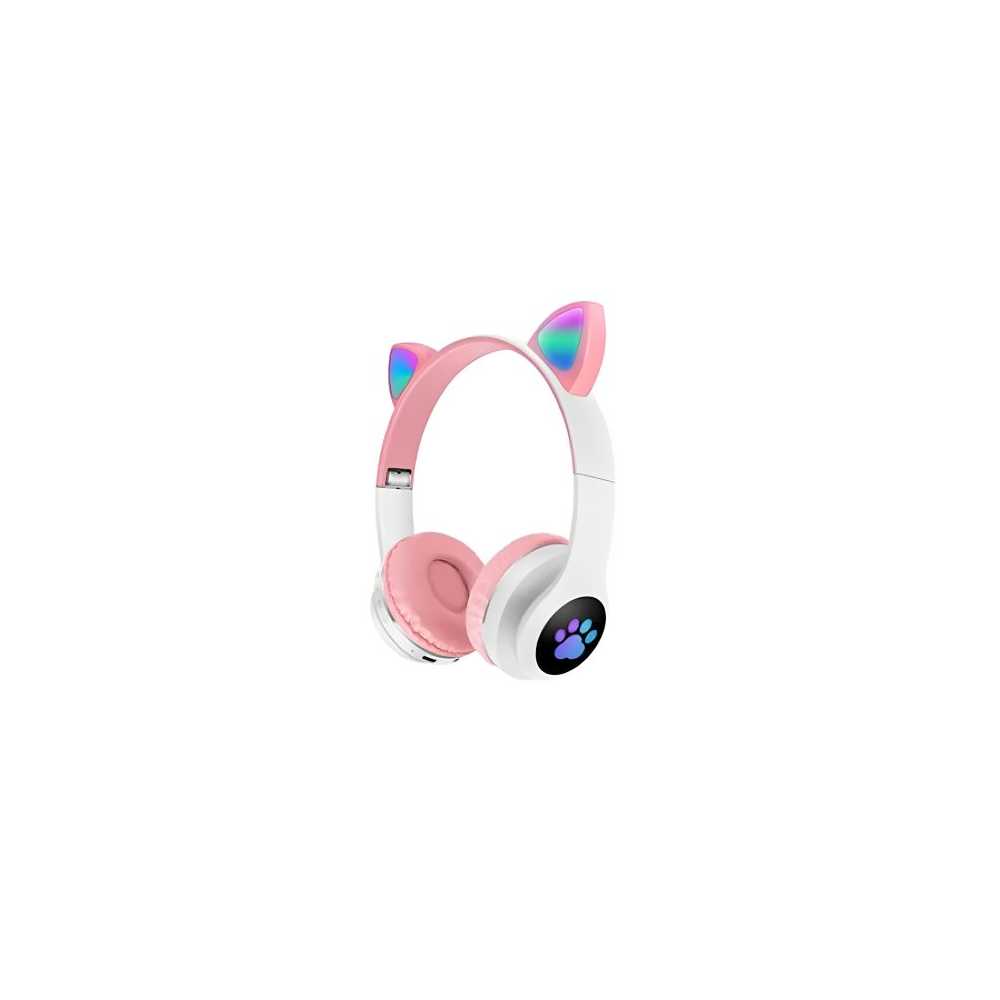Ασύρματα/Ενσύρματα Παιδικά Ακουστικά Bluetoth – FM – AUX – MicroSD On Ear VZV-28M-P Ροζ