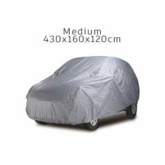 Αδιάβροχη Κουκούλα Medium με Λάστιχο για Αυτοκίνητα 430x160x120cm W04917