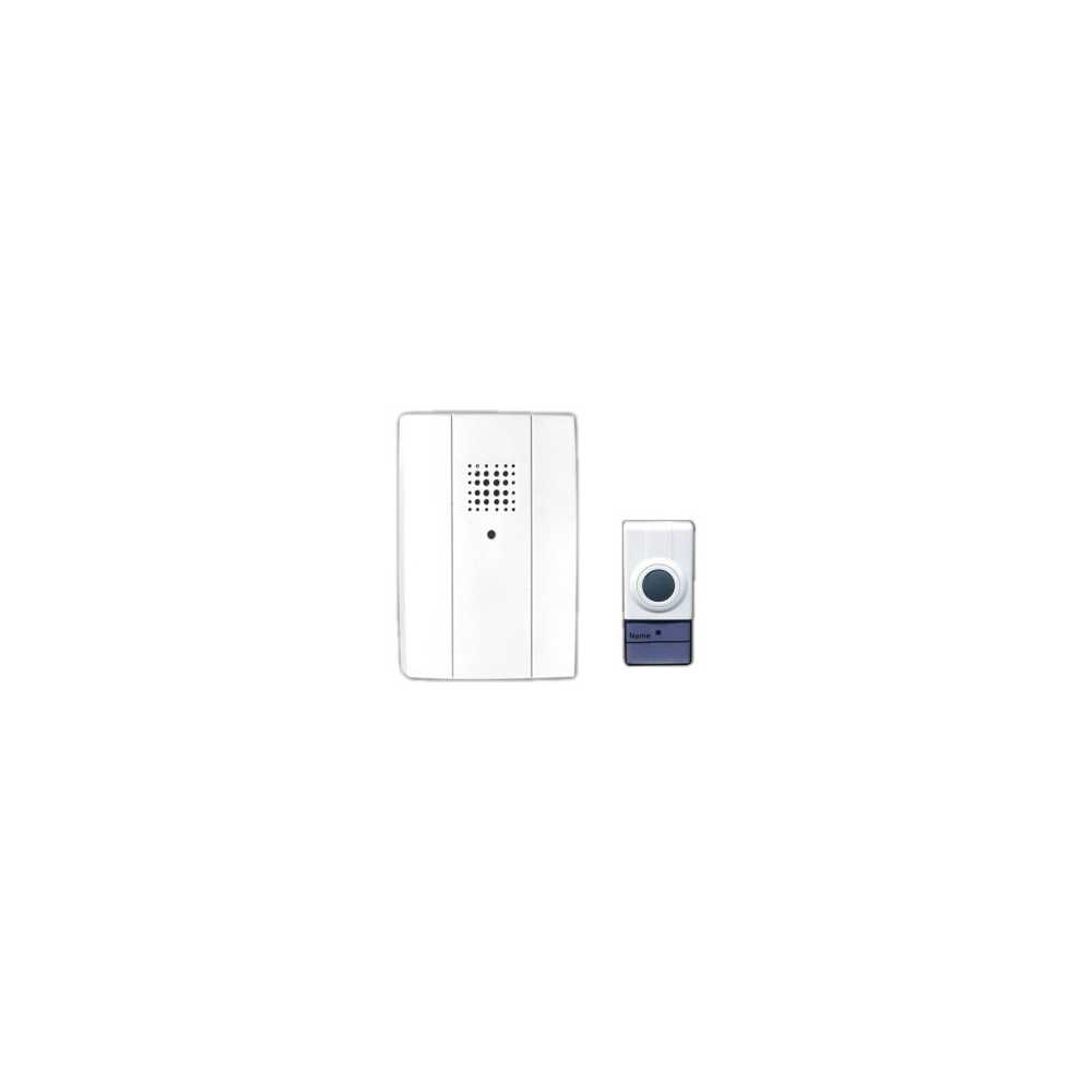 Ασύρματο Κουδούνι Πόρτας με 1 Μπουτόν και 1 Δέκτη RL-3969 Λευκό
