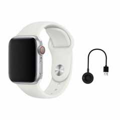 Smartwatch με Παλμογράφο και Απάντηση Κλήσεων-Μηνυμάτων Remax Watch 9 Pro Λευκό – Ασημί