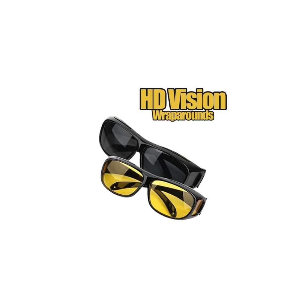 Γυαλιά Υψηλής Ευκρίνειας 2τμχ για Νυχτερινή και Ημερήσια Οδήγηση CX-188 Μαύρα