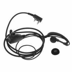 Ακουστικό Ear Hook UHF/VHF με PTT Μικρόφωνο για Ασύρματο Πομποδέκτη BF-888/UV-5R/UV-82 BAOFENG