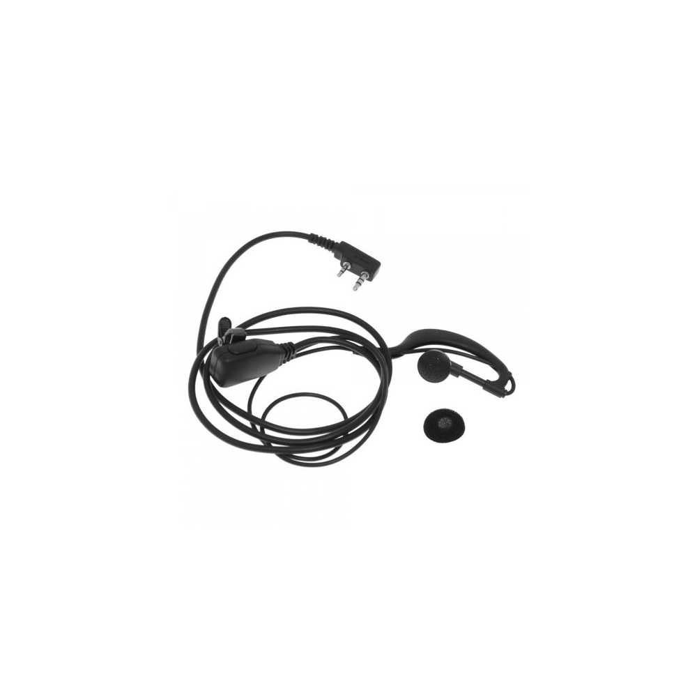Ακουστικό Ear Hook UHF/VHF με PTT Μικρόφωνο για Ασύρματο Πομποδέκτη BF-888/UV-5R/UV-82 BAOFENG