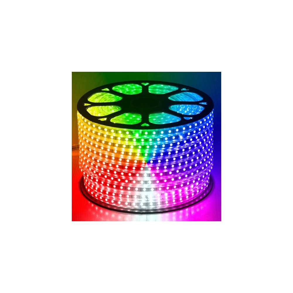 LED Ταινία Αδιάβροχη IP67 100m (Τιμή ανά Μέτρο) RGB 220V RZ-0130