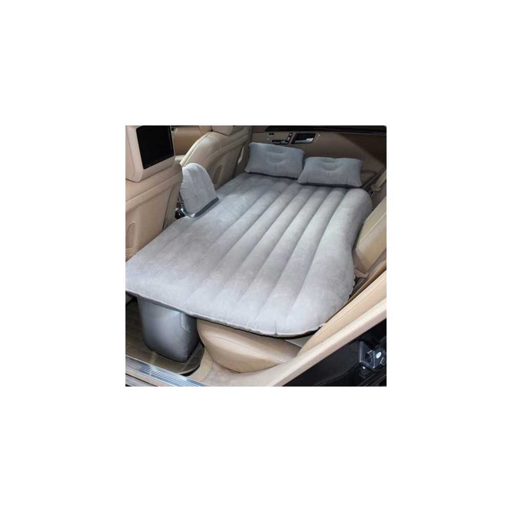 Φουσκωτό Στρώμα Ταξιδιού για το Πίσω Κάθισμα του Αυτοκινήτου 135x80cm Carsun Γκρι