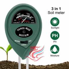 Μετρητής PH & Υγρασίας Εδάφους για Φυτά Soil Meter
