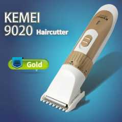 Επαναφορτιζόμενη Κουρευτική Μηχανή Kemei KM-9020 Χρυσή