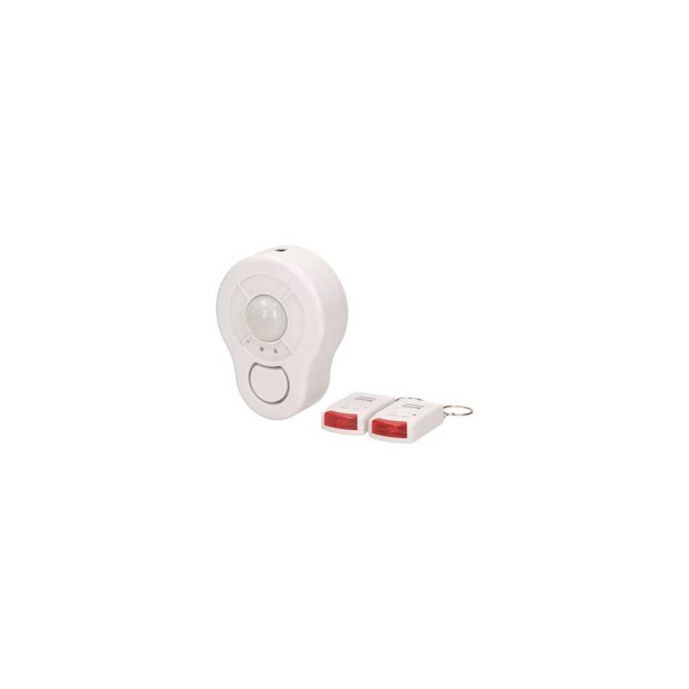 Αυτόνομος Ασύρματος Ανιχνευτής Κίνησης με Σειρήνα και Τηλεχειριστήριο Mini Alarm HL 18668-74